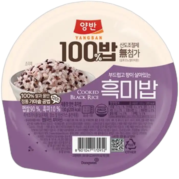 DONGWON minute rice ready-made rice black 130g