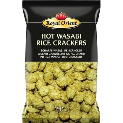 ROYAL ORIENT Warme Rijstcrackers WASABI 150G