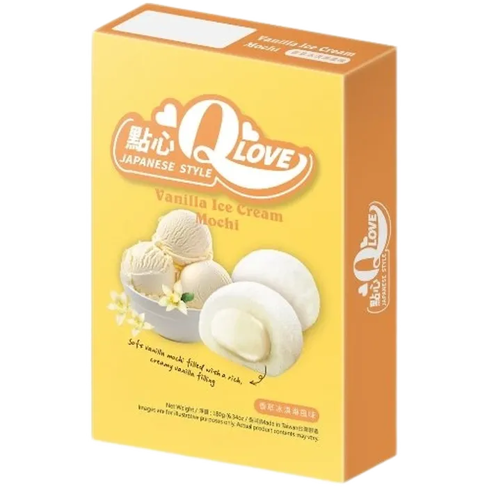 QLOVE Mochi Vanille-ijs 180G