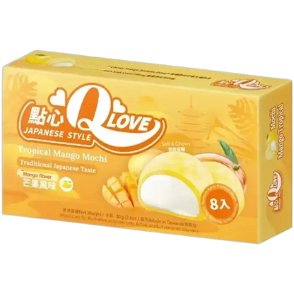 QLove Mini Mochi Tropische Mango 80G