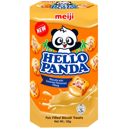 MEIJI Hallo Panda Karamel 50G