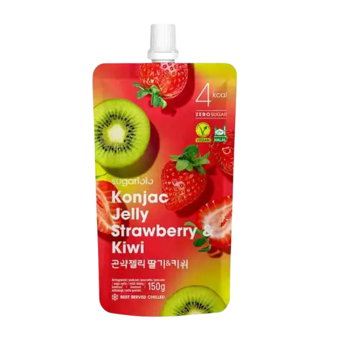 SUGARLOLO Konjac Jelly Kiwi Aardbeien 150G