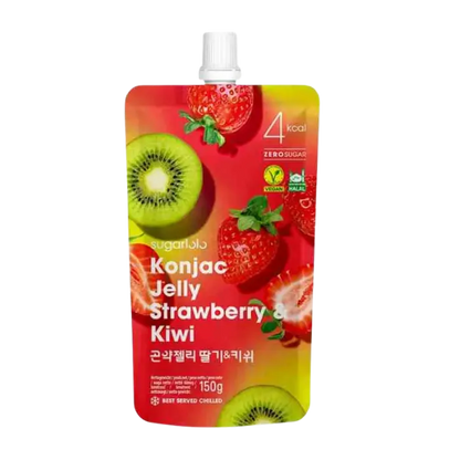 SUGARLOLO Konjac Jelly Kiwi Aardbeien 150G