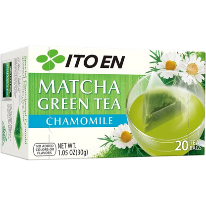 ITO NL Matcha Groene Thee Kamille Theezakjes 30G