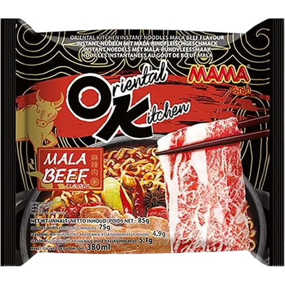 MAMA Instant Noedels Mala Rundvlees 85G