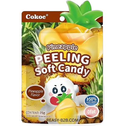 COKOC Peeling Zachte Snoep Ananas 75G