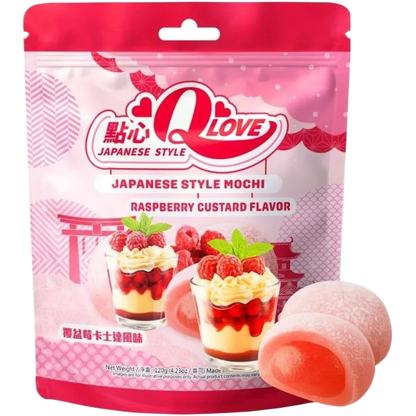 QLove Mochi Frambozenvla Staand P. 120G