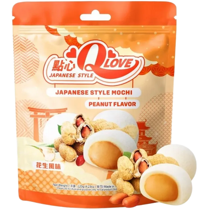QLove Mochi Peanut Staande Zak 120G