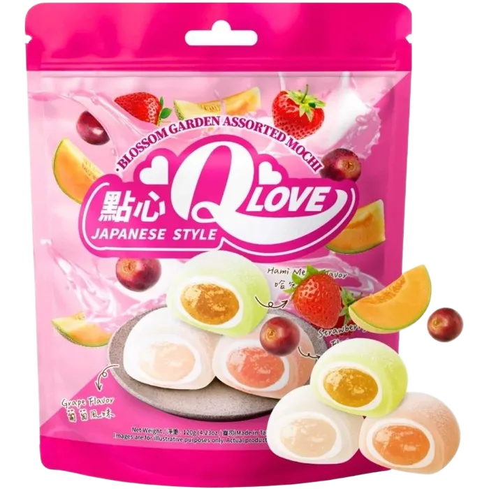 QLove Mochi Blossom G. Diverse mixzakjes 120G