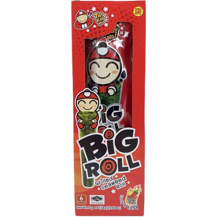 TAOKAENOI Big Roll Grill Zeewier Pittig 18G