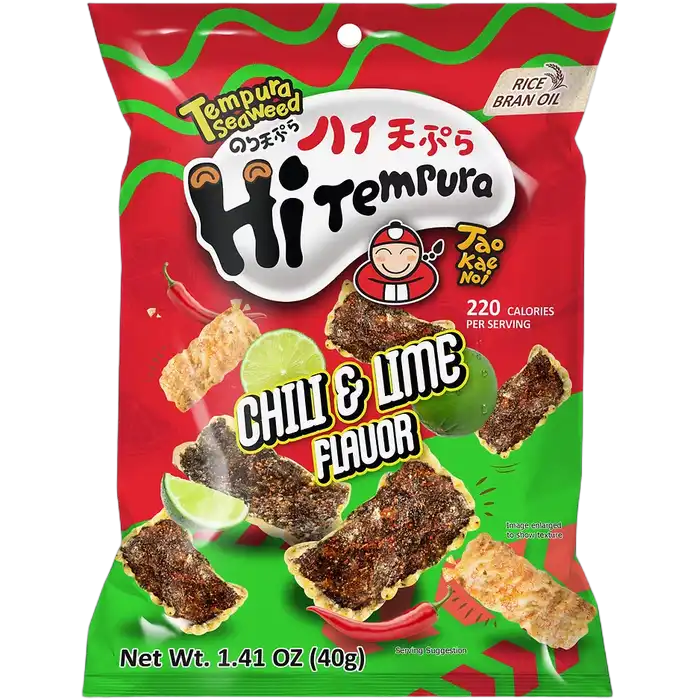 TAOKAENOI Tempura Zeewier Chili & Limoen 40G