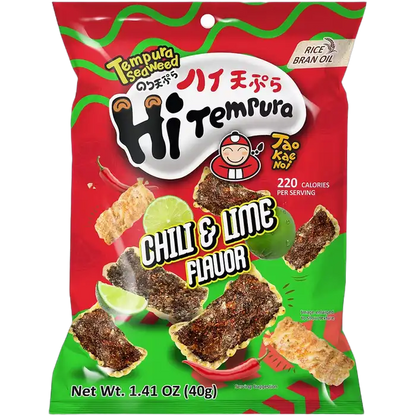 TAOKAENOI Tempura Zeewier Chili & Limoen 40G