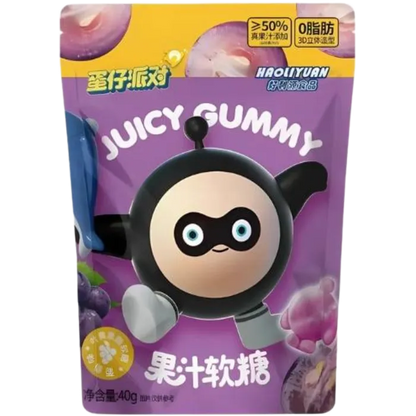 HAOLIYUAN Sap Gummies Druif 40G