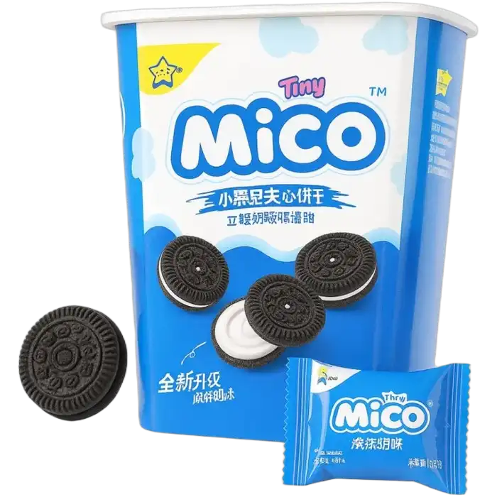 MICO Mini Romige Vanillemousse Koekjes 88G