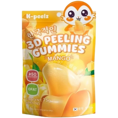 K-PEELZ Afpelbare Gummies Mango 75G