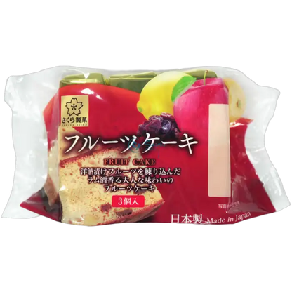 SAKURA Castella Fruitcake 120G