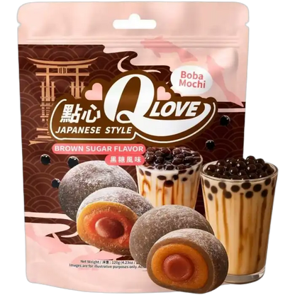 QLove Mochi Boba Brown Sugar stazakje 120G