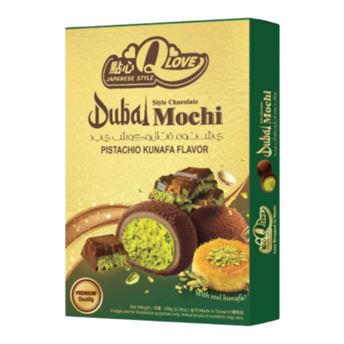 QLove Dubai Chocolade Deluxe Mochi 45G