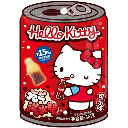 Quanji Hello Kitty Frisdrank Snoep Cola 36G