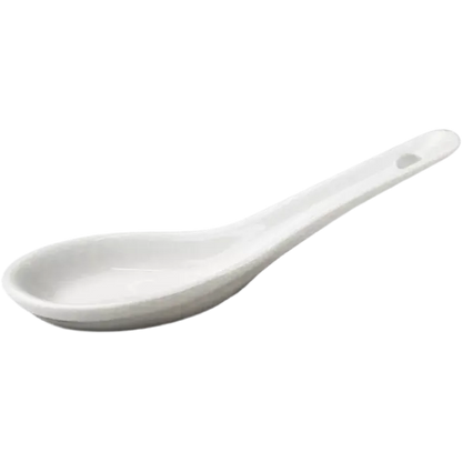 Keramieken lepel wit 12,5cm