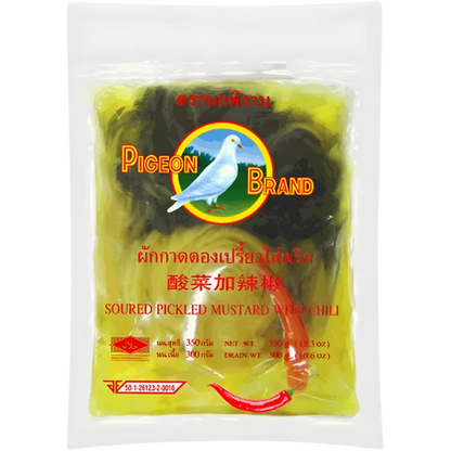 DUIFMERK Ingelegde Mosterd Groen 350G