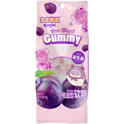 ENNJOI Beervormige Gummy Pruim/Pruim 50G
