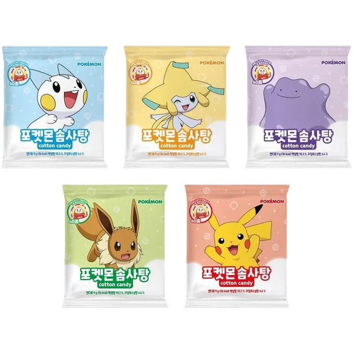 POKEMON Suikerspin met sticker 8G