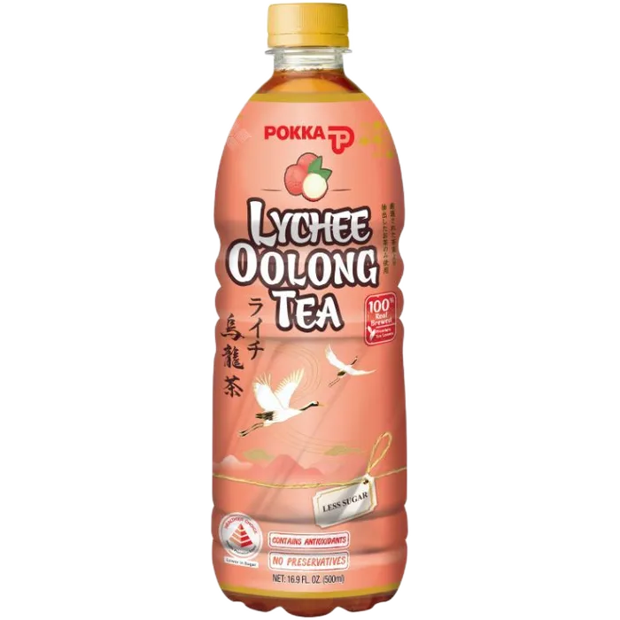 POKKA Ijsthee Lychee Oolong 500ML