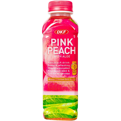 OKF Roze Perzikdrank 500ML