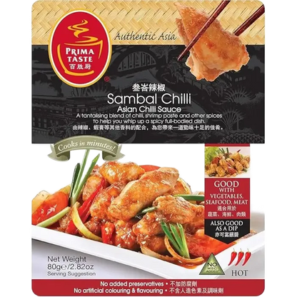 PRIMA TASTE Sambal Chilisaus 80G