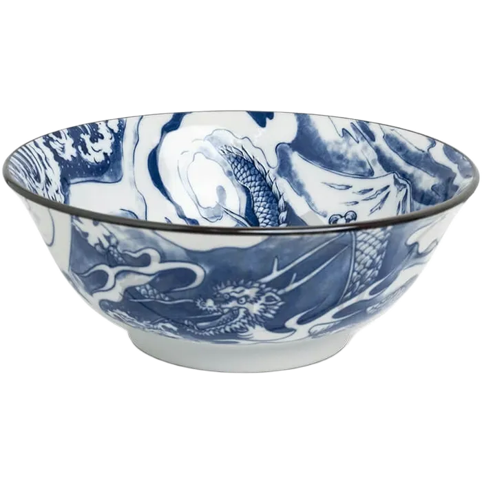 Schaal Blauwe Draak Ø20,5cm H8