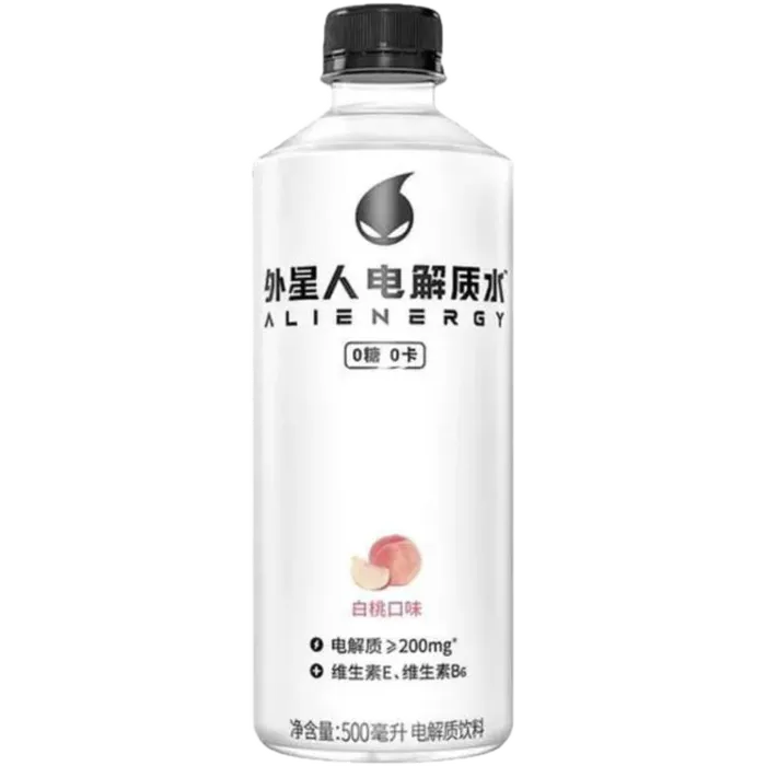 GENKI FOREST ALIENERGY WhitePeach isotoon 500ML