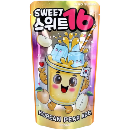 KR Sweet16 Koreaanse Peer Zero 200ML