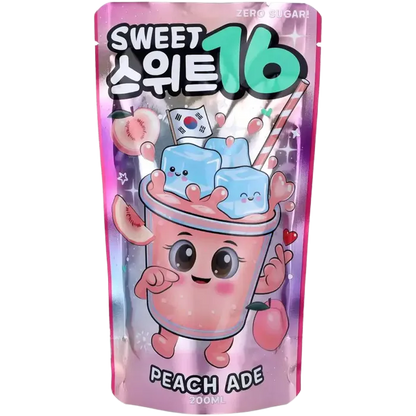 KR Sweet16 Perzik Nul 200ML
