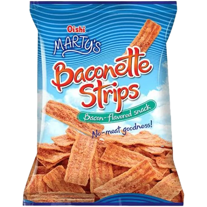 OISHI MARTY'S Baconettereepjes Bacon Smaak 90G