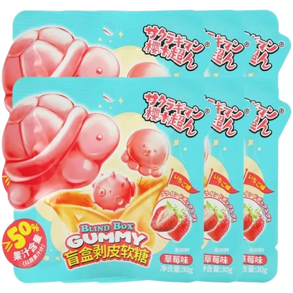 Ying Afpelbare Gummy Blind Box Aardbei 30G