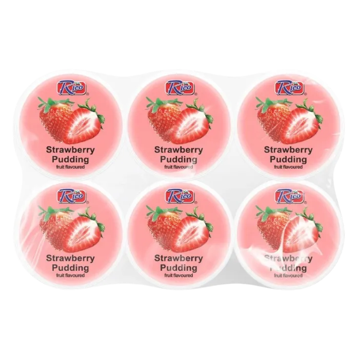 RICO Nata de Coco Aardbei 390G