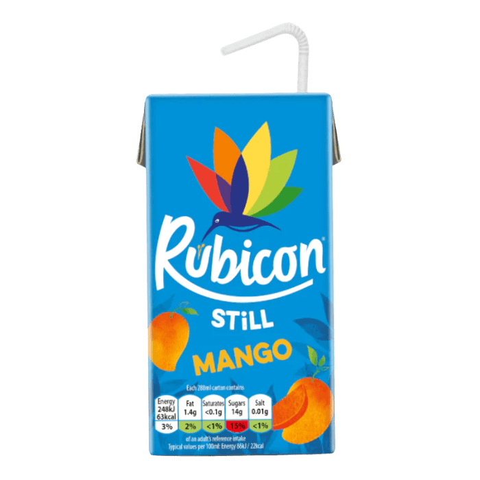 RUBICON mangosap nog steeds tetrapak 288ml
