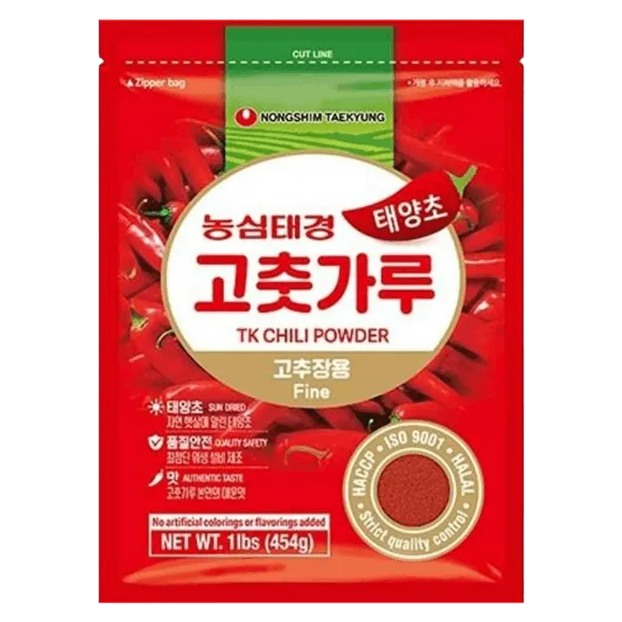 NONGSHIM TAEKYUNG fijn chilipoeder 454g