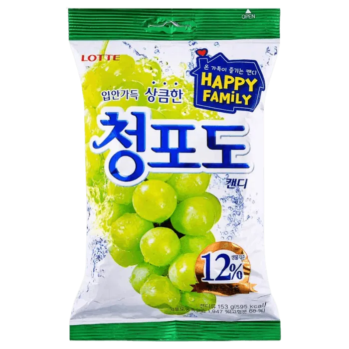 LOTTE druivensnoep 153g