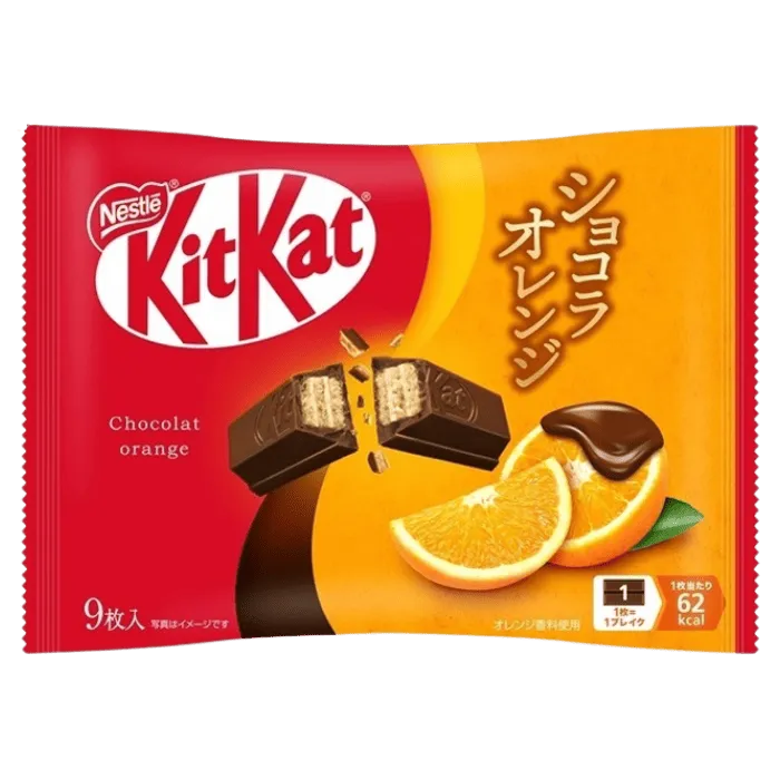 KITKAT chocolade en sinaasappel 104,4g