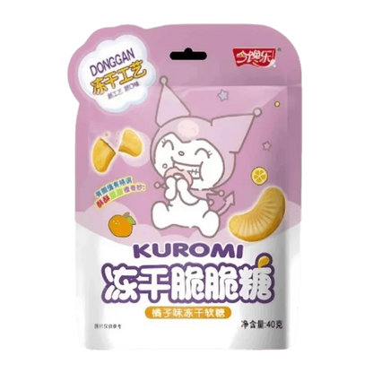 SANRIO Kuromi Gevriesdroogd Oranje Snoep 40G