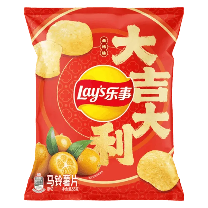 LAY's potato chips kumquat 56g