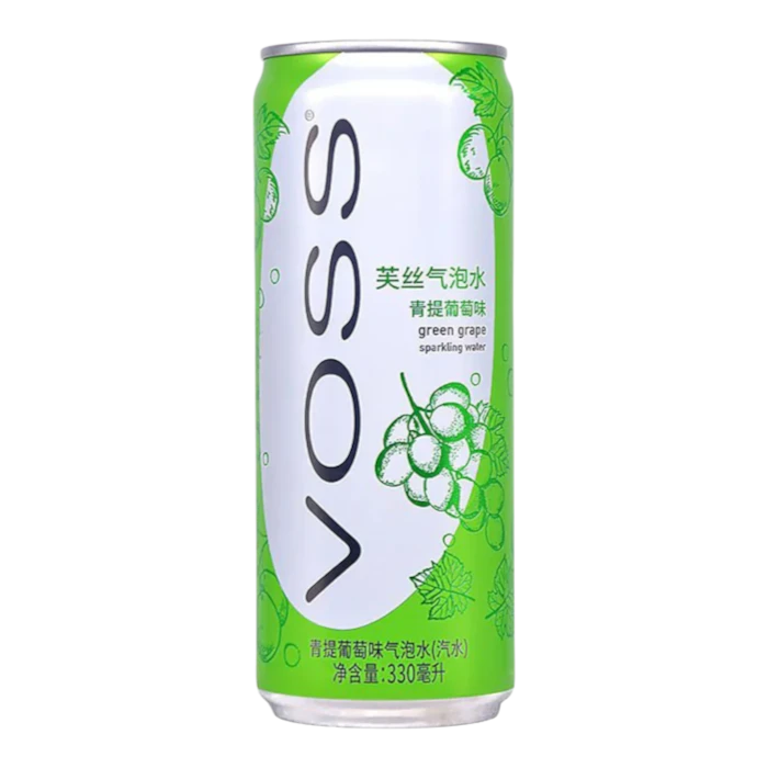 Voss Green Grape Sparkling 330ml