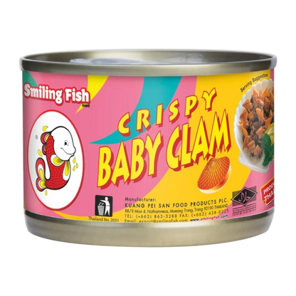 SMILLING Fish Crispy Baby Clam 30G