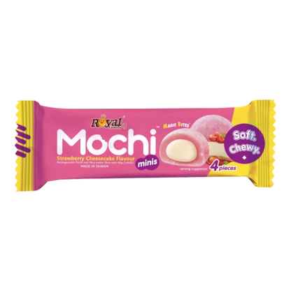 Royal Family Mini Mochi Strawberry Cheesecake 40g
