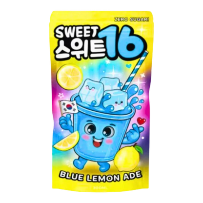 SWEET 16 Blue Lamon Ade Ohne Zucker 200ml