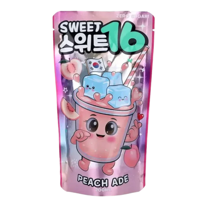 SWEET 16 Peach Ade Ohne Zucker 200ml
