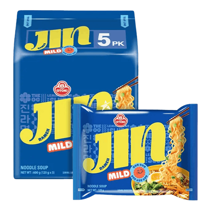OTTOGI JIN Ramen milde grote zak (120 g x 5)