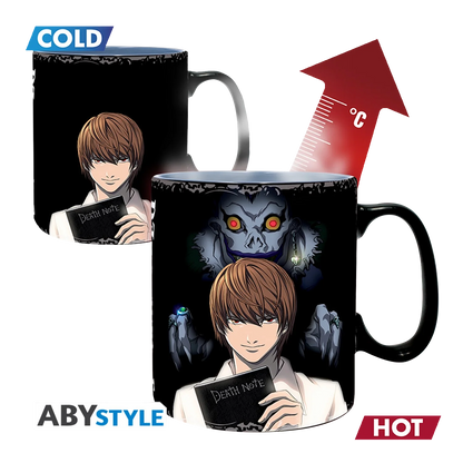 DEATH NOTE Mok Heat Change Kira&L*-ZIE 460ml